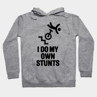 Trial unicycle trials extreme unicycling stunts Hoodie